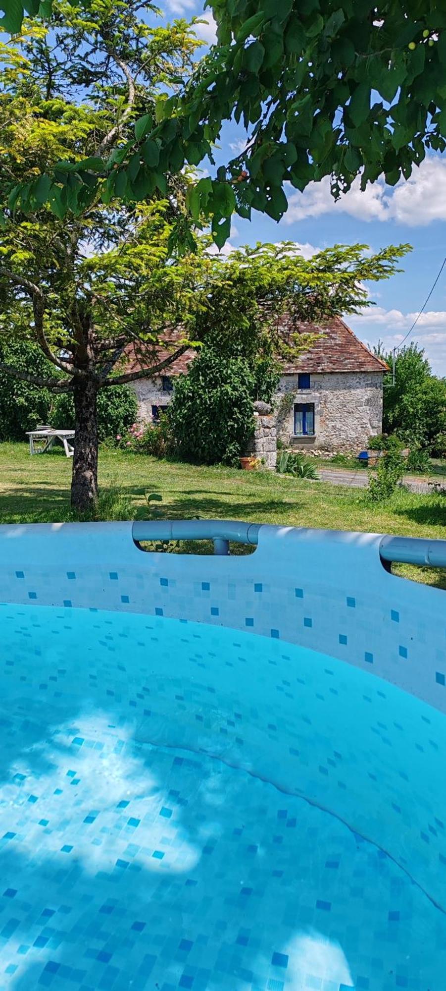 Gite 4 Pers, Jacuzzi, Piscine, Proche Futuroscope, Calme Et Nature A La Roche Posay La Roche-Posay Exterior foto